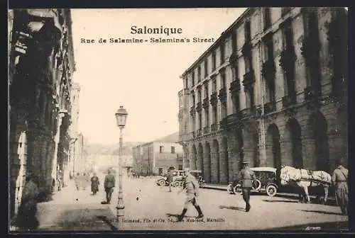 AK Salonique, Rue de Salamine
