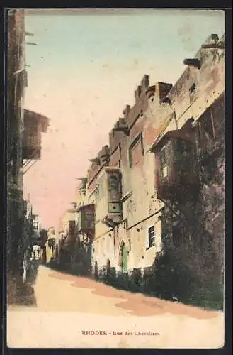 AK Rhodes, Rue des Chevaliers