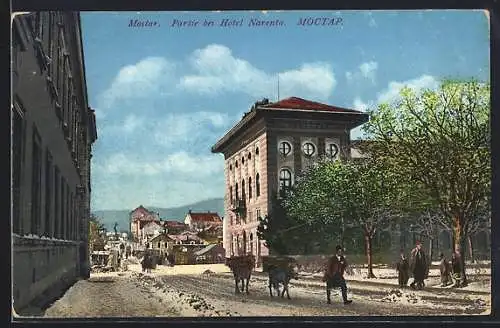 AK Mostar, Partie bei Hotel Narenta