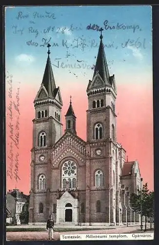 AK Temesvár, Milleneumi templom, Gyárváros