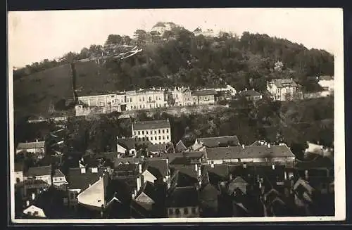 AK Brasov, Ortsansicht aus der Vogelschau