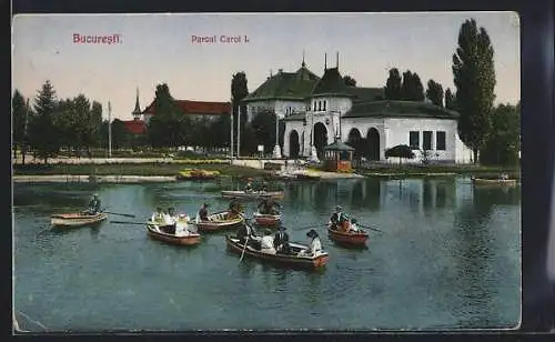 AK Bucuresti, Parcui Carol I., Ruderboote
