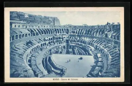 AK Roma, Interno del Colosseo