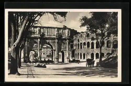 AK Roma, Arco di Constantino e Colosseo