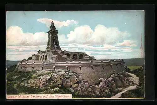 AK Kyffhäuser, Kaiser Wilhelm-Denkmal