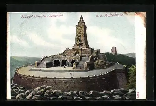 AK Kyffhäuser, Kaiser Wilhelm-Denkmal