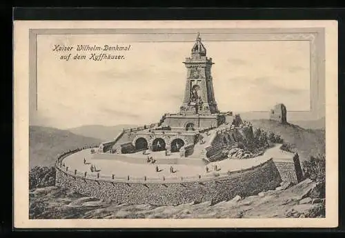 AK Kyffhäuser, Kaiser Wilhelm-Denkmal