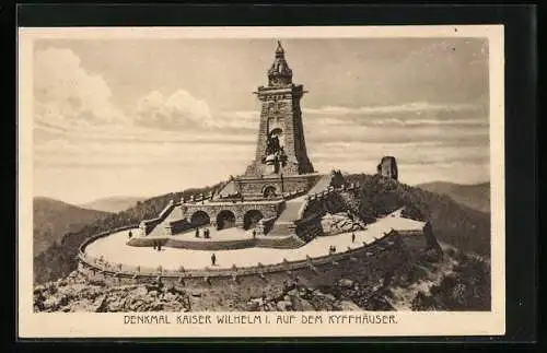 AK Kyffhäuser, Kaiser Wilhelm I. Denkmal