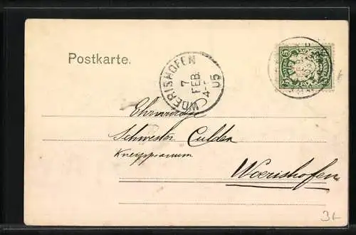 AK München, Bavaria mit Ruhmeshalle