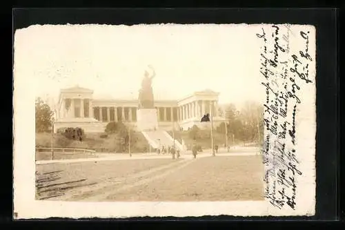 AK München, Bavaria mit Ruhmeshalle