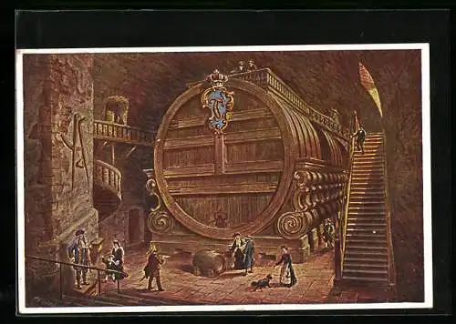 AK Heidelberg, Das grosse Fass