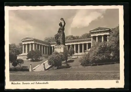 AK München, Bavaria und Ruhmeshalle
