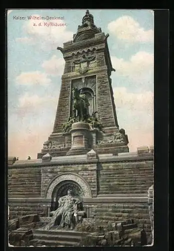 AK Kaiser Wilhelm-Denkmal a. d. Kyffhäuser