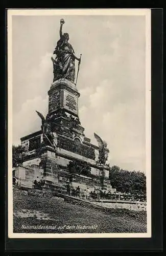 AK Nationaldenkmal auf dem Niederwald