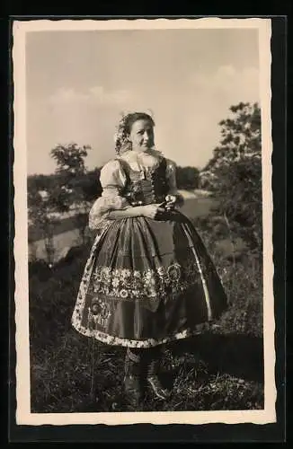 AK Moravské národní kroje, Petrov u Stránice