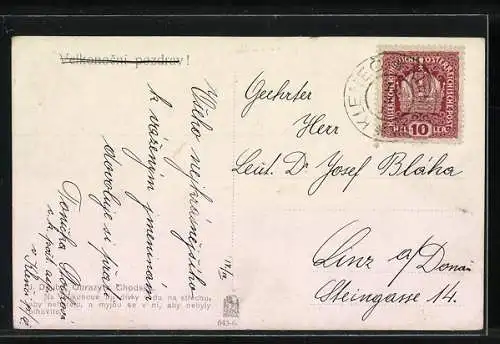 AK Tschechinnen in Trachten