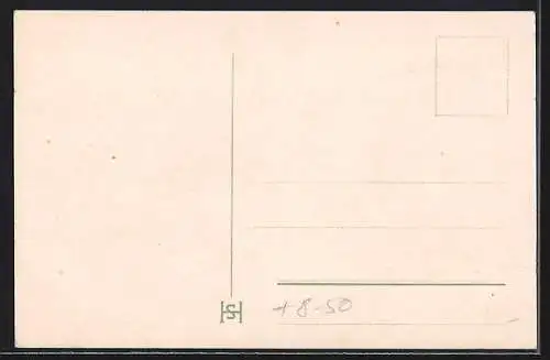 Passepartout-AK Köln, Geschäft von Adolf Salberg, Hohe Strasse 81, Innenansicht