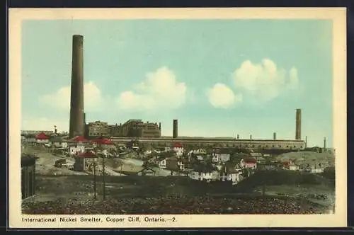 AK Copper Cliff /Ontario, International Nickel Smelter