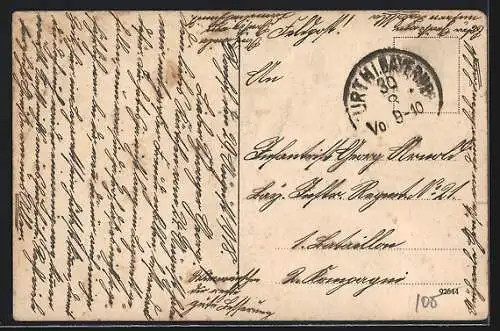 AK Fürth / Bayern, Passanten vor dem Rathaus