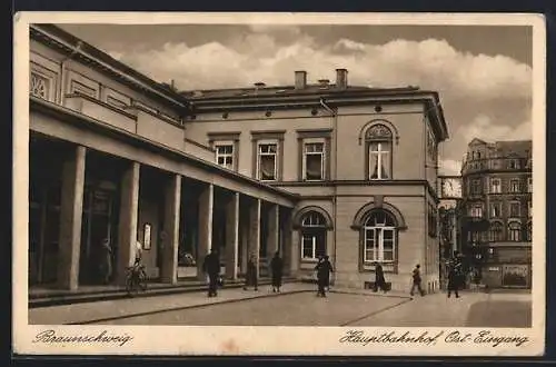 AK Braunschweig, Hauptbahnhof, Ost-Eingang