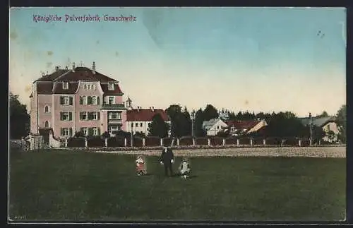 AK Gnaschwitz, Königliche Pulverfabrik