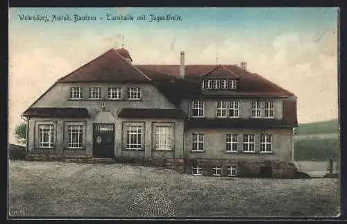 AK Wehrsdorf, Turnhalle mit Jugendheim