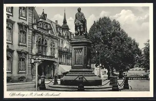 AK Offenburg, Drake-Denkmal