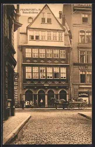 AK Frankfurt a. M., Rotschildhaus