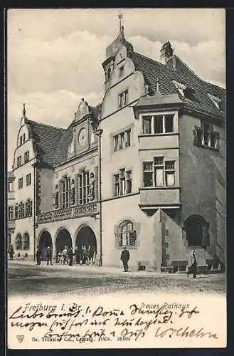 AK Freiburg i. Br., Neues Rathaus