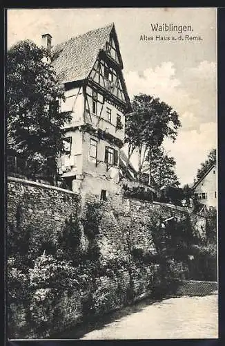 AK Waiblingen, Altes Haus a. d. Rems