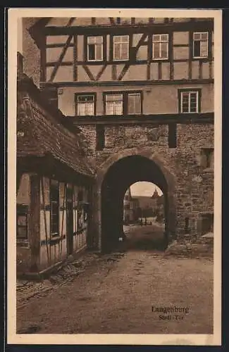 AK Langenburg, Stadt-Tor