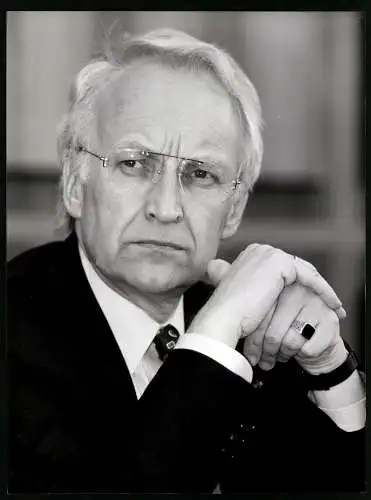 Fotografie Ulrich Baumgarten, Bonn, CSU Politiker Edmund Stoiber