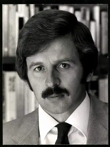 Fotografie Portrait Jürgen Möllemann, FDP-Bundesvorstand 1980