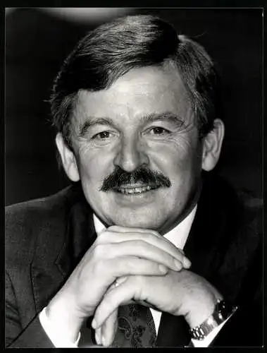 Fotografie Sepp Spiegl, Bonn, Portrait FDP-Politiker Jürgen Möllemann