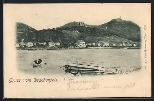 AK Königswinter, Burg Drachenfels