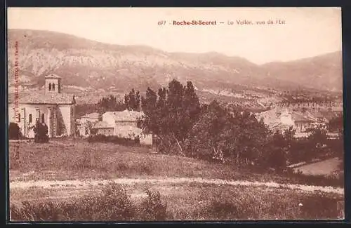 AK Roche-St-Secret, La Vallée, vue de l`Est