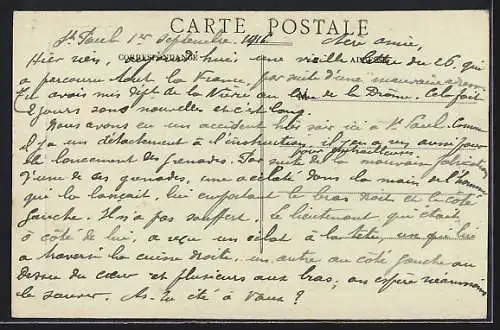 AK Saint-Paul-Trois-Châteaux, Vue prise du Château, direction de Clansayes