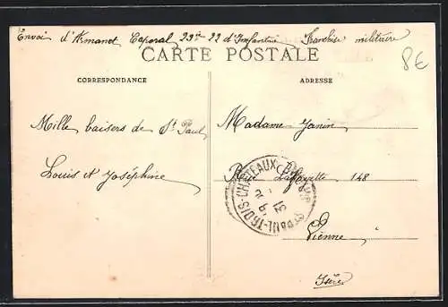 AK Saint-Paul-Trois-Châteaux, Place latérale de la Cathédrale