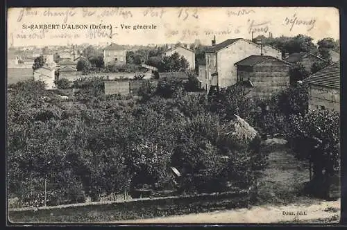 AK Saint-Rambert-d`Albon, Vue générale