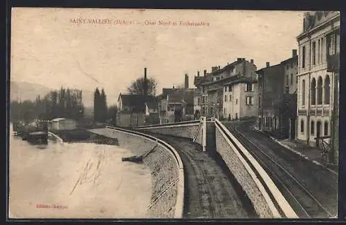 AK Saint-Vallier, Quai Nord et Embarcadère