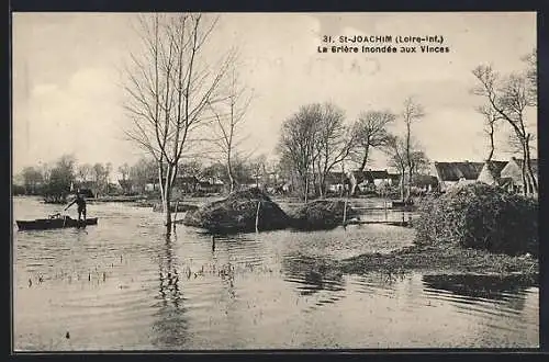 AK St-Joachim, La Brière inondée aux Vinces