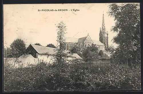 AK St-Nicolas-de-Redon, L`église