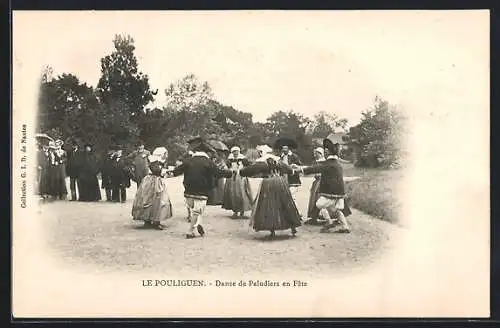 AK Le Pouliguen, Danse de Paludiers en Fête