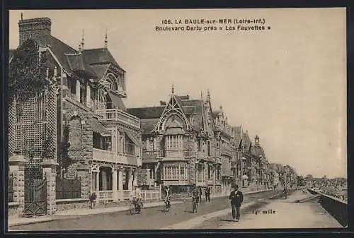 AK La Baule-sur-Mer, Boulevard Darlu près Les Fauvettes