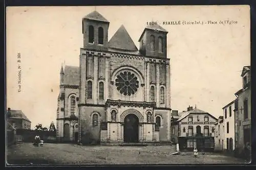 AK Riaillé, Place de l`Église