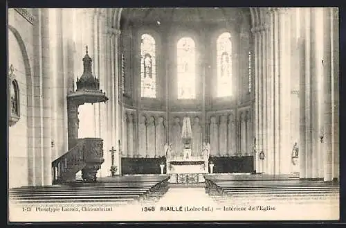 AK Riaillé, Intérieur de l`Église