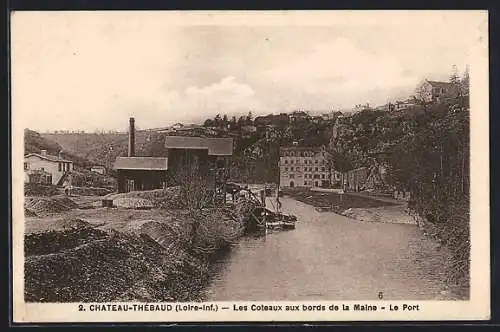 AK Château-Thébaud, Les Coteaux aux bords de la Maine, Le Port