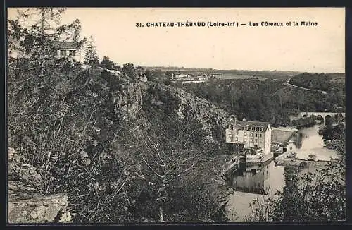 AK Château-Thébaud, Les Coteaux et la Maine