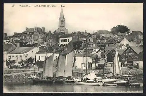 AK Pornic, Les Yachts au Port