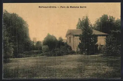 AK Nort-sur-Erdre, Parc de Madame Barré